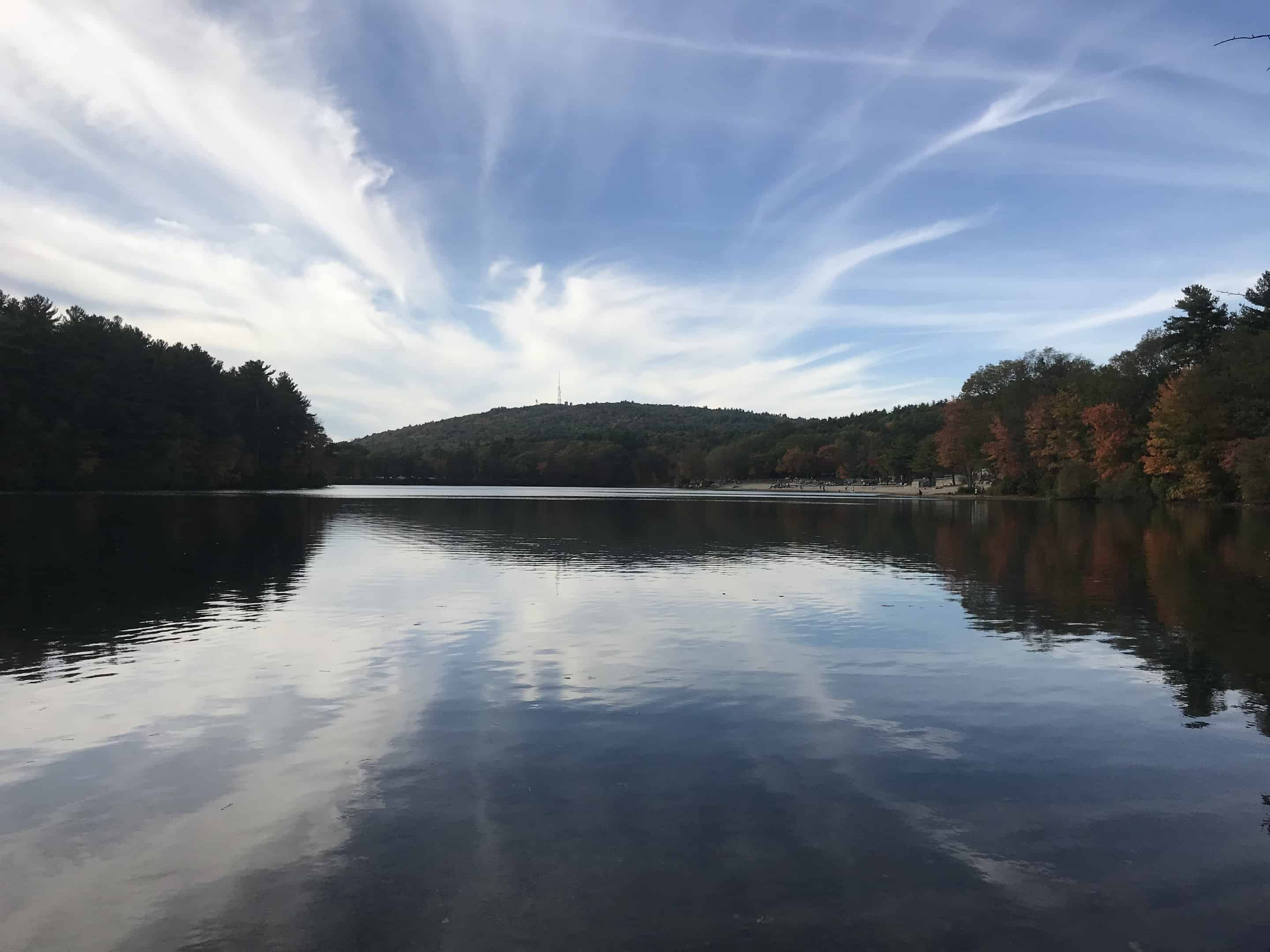 #OptOutside at Houghton’s Pond