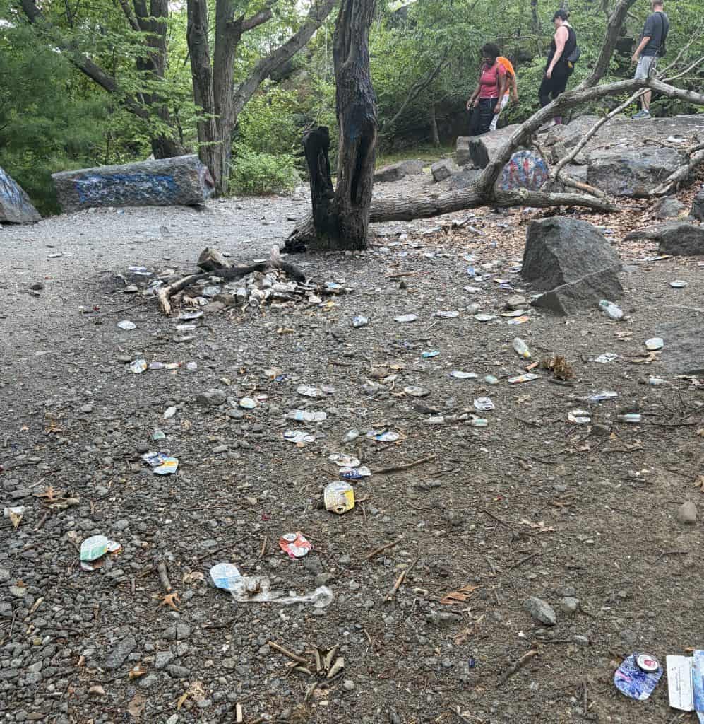 Quincy Quarries trash